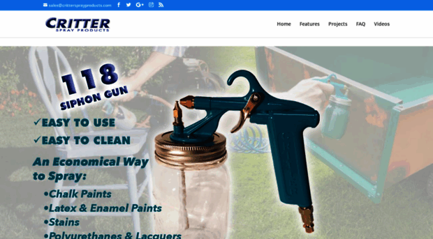 crittersprayproducts.com