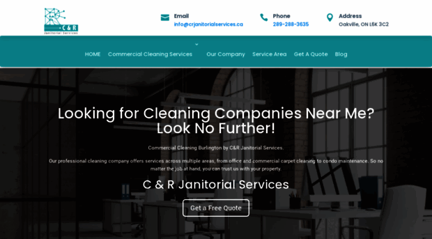 crjanitorialservices.ca