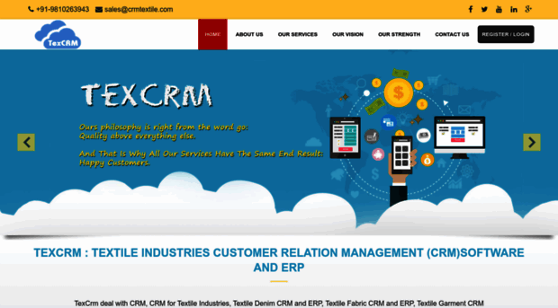 crmtextile.com