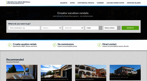 croatiapartments.net