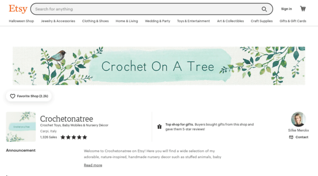 crochetonatree.com