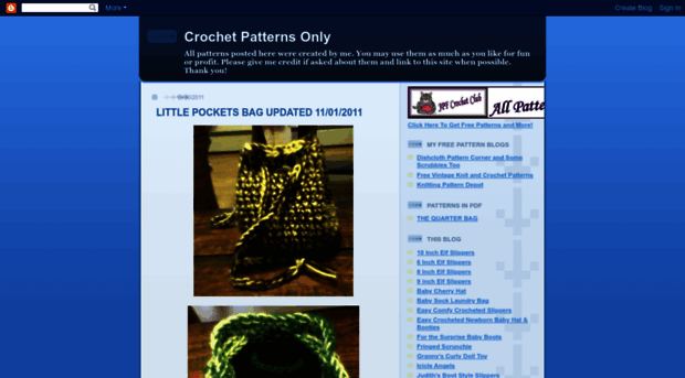 crochetpatternsonly.blogspot.com