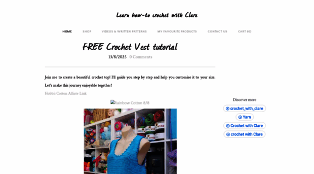 crochetwithclare.com