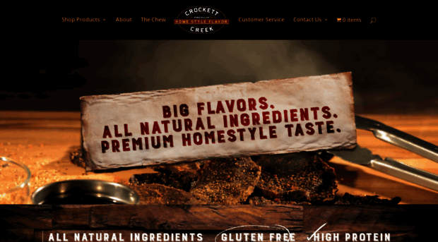 crockettcreekbeefjerky.com