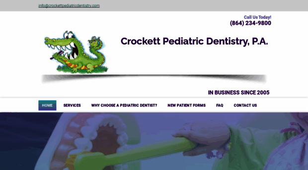 crockettpediatricdentistry.com