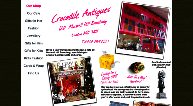 crocodileantiques.com