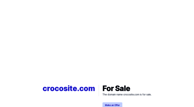 crocosite.com