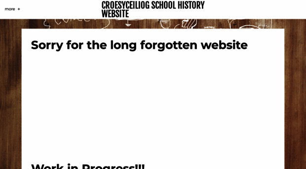 croesyceiliogschoolhistory.weebly.com