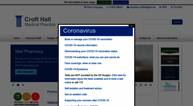 crofthallmedicalpractice.co.uk