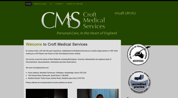 croftmedicalservices.co.uk