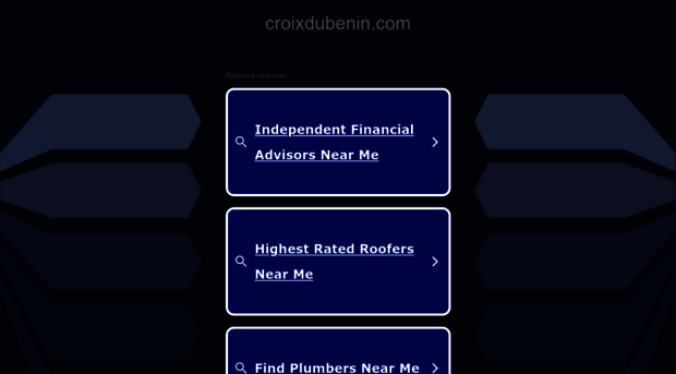 croixdubenin.com