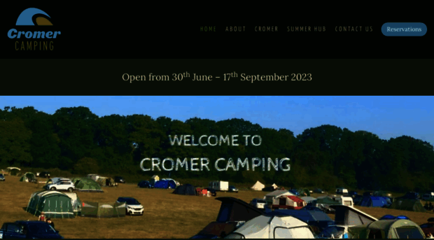 cromercamping.com