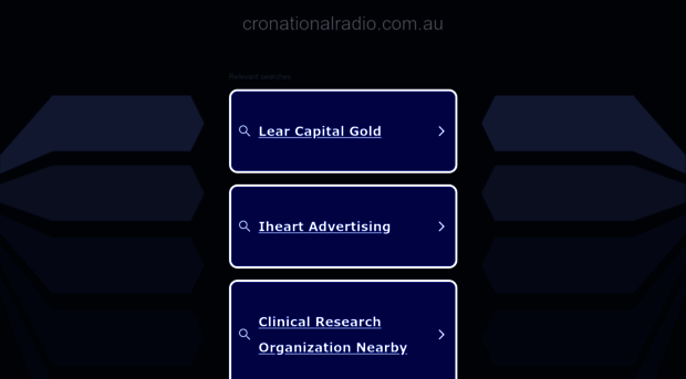 cronationalradio.com.au