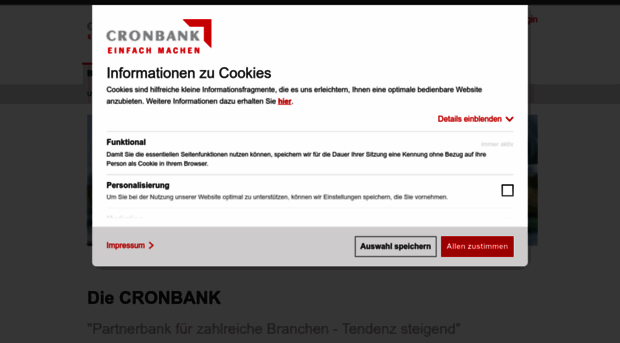 cronbank.de