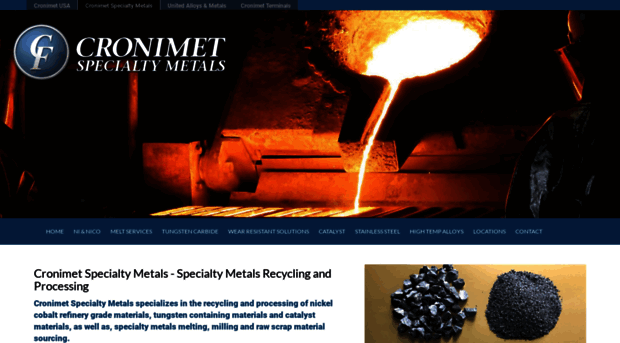 cronimetspecialtymetals.com