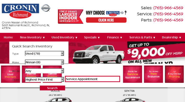 croninnissan.com