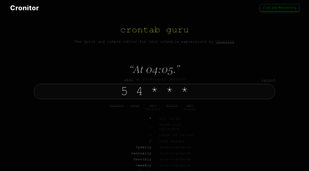 crontab.guru