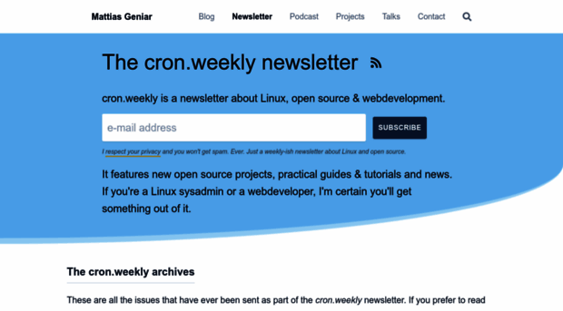 cronweekly.com