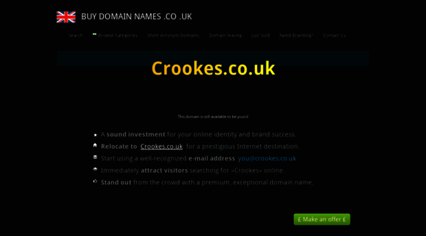 crookes.co.uk
