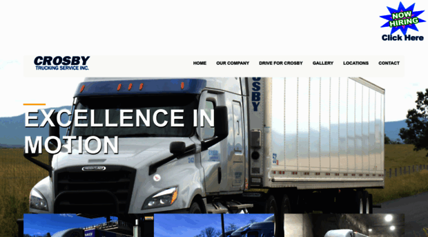 crosbytrucking.com