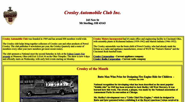 crosleyautoclub.com