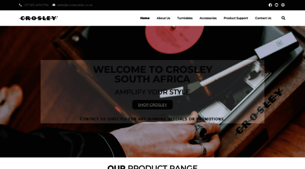 crosleyradio.co.za