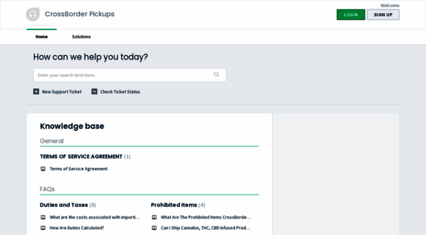 crossborderpickupshelp.freshdesk.com