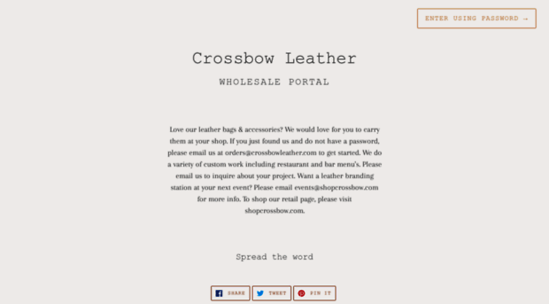 crossbowleather.com