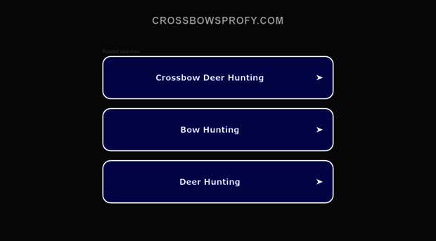 crossbowsprofy.com