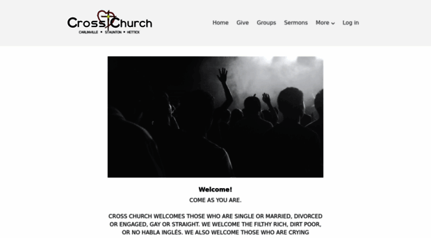 crosschurch.churchcenteronline.com