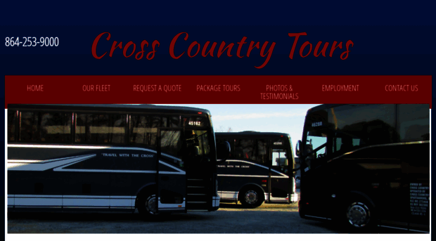 crosscountrycharter.com