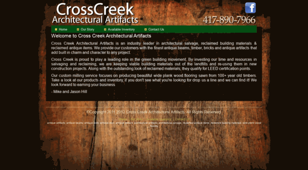 crosscreekartifacts.com
