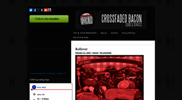 crossfadedbacon.com