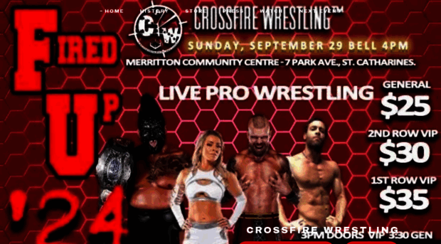 crossfirewrestling.com