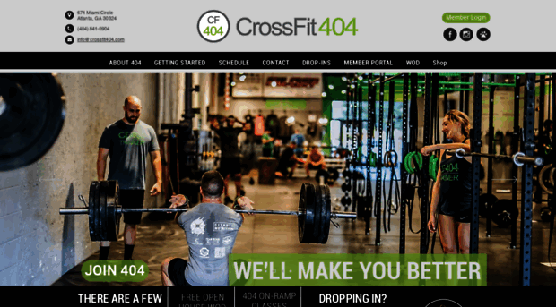 crossfit404.com