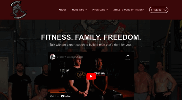 crossfitbrokenchains.com