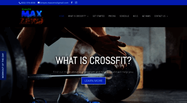 crossfitmaxzero.com