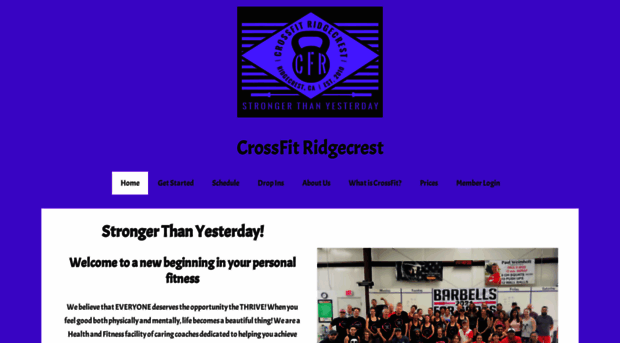 crossfitridgecrest.com