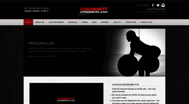 crossfitstrongisland.com