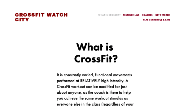 crossfitwatchcity.com