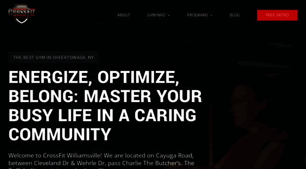 crossfitwilliamsville.com