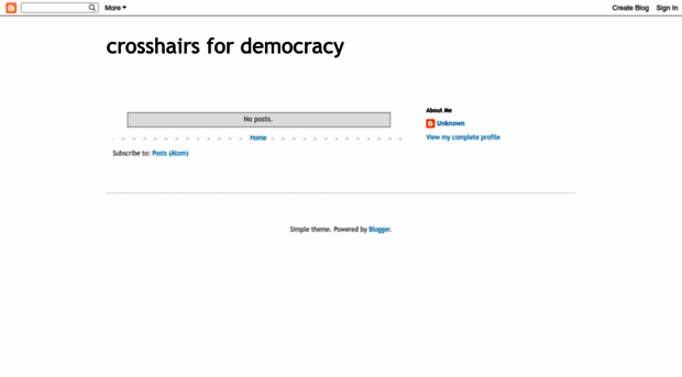 crosshairsfordemocracy.blogspot.com