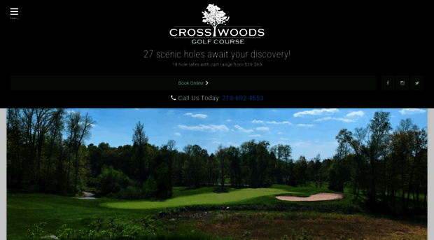 crosslakegolf.com