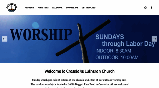 crosslakelutheran.com