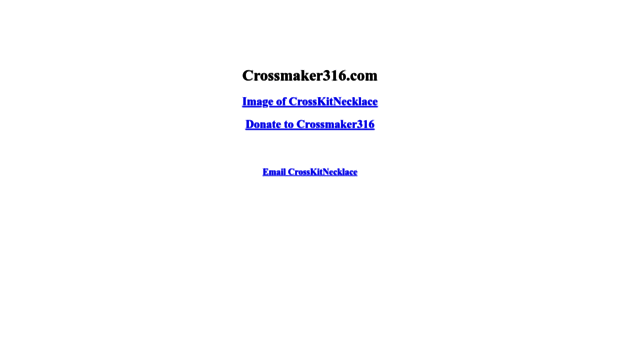 crossmaker316.com