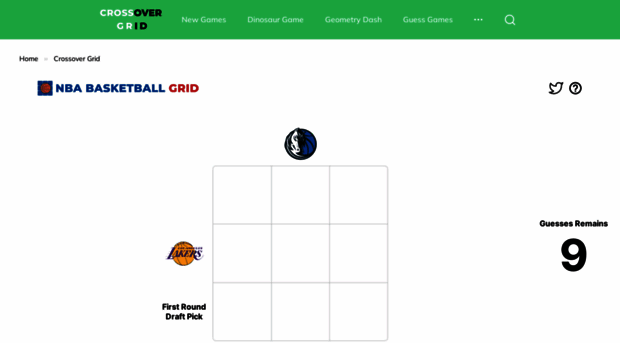 crossovergrid.org - Crossover Grid | Guessing NBA ... - Crossover Grid