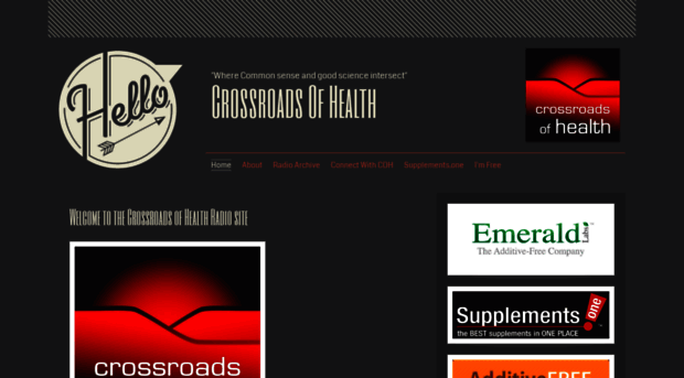 crossroadsofhealthradio.com