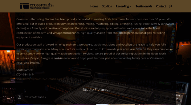 crossroadsrecordingstudios.com