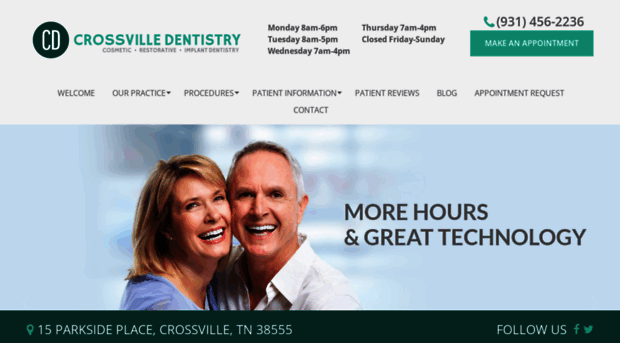 crossvilledentistry.com