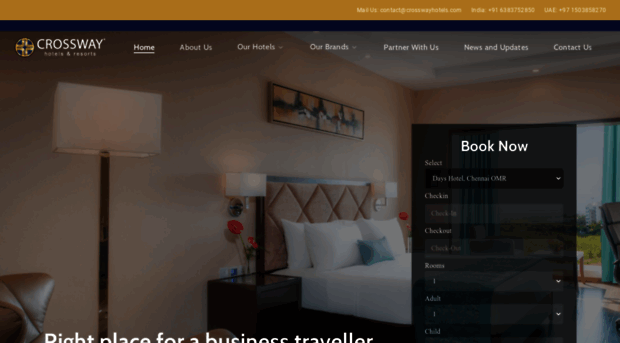 crosswayhotels.com